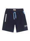 Bermuda Estampa Letreiro Logo Menino Charpey Azul Bermuda Estampa Letreiro Logo Menino Charpey Azul