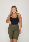 Bermuda Feminina 7883 Militar Green F075