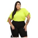 Bermuda Feminina Linho Com Elastano Corte Alfaiataria Social Plus Size Bermuda Feminina Linho Com Elastano Corte Alfaiataria Social Plus Size
