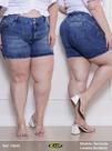 Bermuda Feminina Meia Coxa Empina Bumbum Plus Size -Ri19