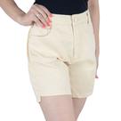 Bermuda Feminina Tharog Jeans Bege - 2432