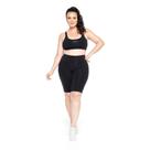 Bermuda Francesinha Trinys Suplex Power Plus Size Feminina