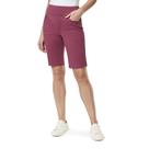 Bermuda Gloria Vanderbilt Amanda para mujer en color Rubarb Jam