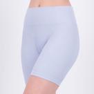 Bermuda Hering Ciclista Canelada Feminina Azul Claro