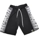 Bermuda infantil cata vento moletom "gamer pro player" - tam. 08 - preto