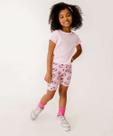 Bermuda Infantil Ciclista Hello Kitty Sanrio Tam 4 a 1-24105