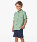 Bermuda Infantil em Sarja Cotton Trick Nick Azul Bermuda Infantil em Sarja Cotton Trick Nick Azul