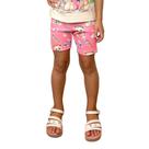 Bermuda Infantil Feminina Kukiê Biker em Fly Tech Rosa 79822