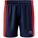 Bermuda infantil futebol listras psg paris saint germain