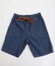 Bermuda Infantil Jeans Jogger Tam 1 a 3 Azul-74092