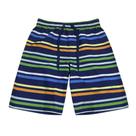 Bermuda Infantil Masculina Listrada Colorida 3 Anos - Basic +