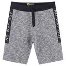 Bermuda Infantil Masculina Menino em Moletinho Cinza Lemon Kids Tamanho 12