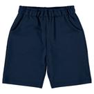 Bermuda Infantil Masculina Moletinho Juvenil Moletom Kids Liso Azul Algodão Confortável - Malwee Bermuda Infantil Masculina Moletinho Juvenil Moletom Kids Liso Azul Algodão Confortável - Malwee