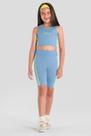 Bermuda infantil menina esportiva Brandili Active