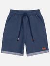 Bermuda Infantil Menino Azul Jeans Escuro Divertto