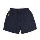 Bermuda Infantil Menino em Linho Ogochi Azul Marinho Bermuda Infantil Menino em Linho Ogochi Azul Marinho