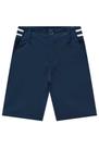 Bermuda Infantil Menino Em Sarja Azul Marinho Luc.boo Bermuda Infantil Menino Em Sarja Azul Marinho Luc.boo