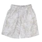 Bermuda Infantil Menino em Tactel Folhas Verde/Cinza Ogochi