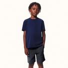 Bermuda Infantil Menino Verão Moletom Cinza - Hering Kids