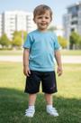 Bermuda Infantil Meninos Básica Em Tactel No 4 (2 A 3 Anos)