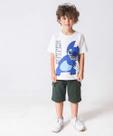 Bermuda Infantil Moletom Cargo Marisa Tam 4 a 10 Verde-93020