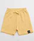 Bermuda Infantil Moletom Tam 1 a 3 Amarelo-78140