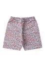 Bermuda Infantil Tactel Letrinhas Chumbo Bermuda Infantil Tactel Letrinhas Chumbo