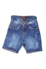 Bermuda Jeans Azul Para Bebês Do 1 Ao 3 Bermuda Jeans Azul Para Bebês Do 1 Ao 3