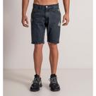 Bermuda Jeans Black cadarço fluor Bermuda Jeans Black cadarço fluor
