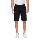 Bermuda Jeans Com Elastano PRETA Bermuda Jeans Com Elastano PRETA