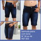 Bermuda jeans denin premium masculina