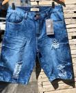 Bermuda jeans destroyd