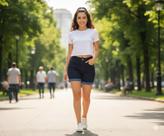 Bermuda Jeans Feminina - Shorts Jeans Blue 3 Denim 3165