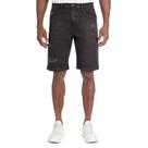 Bermuda Jeans Gângster Regular Reta Preto 17960070 Bermuda Jeans Gângster Regular Reta Preto 17960070