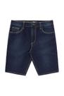 Bermuda Jeans Hangar 33 Reta Azul