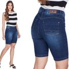Bermuda Jeans HNO Jeans Ciclista Hot Pants Azul