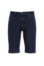 Bermuda Jeans Individual Right Five Pockets Azul Bermuda Jeans Individual Right Five Pockets Azul