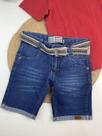 Bermuda Jeans Infantil Com Cinto- Michele Collection Ref. 1322 Bermuda Jeans Infantil Com Cinto- Michele Collection Ref. 1322