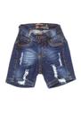 Bermuda Jeans infantil Feminina Bermuda Jeans infantil Feminina