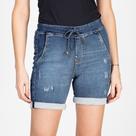 Bermuda Jeans Jogger Destroyed