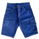 Bermuda Jeans Lycra Cargo Masculina Bermuda Jeans Lycra Cargo Masculina