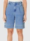 Bermuda Jeans Malwee 1000131461 Feminina Jorts Stretch T. 38/48