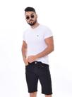 Bermuda jeans masculina black tradicional