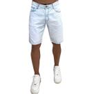 Bermuda Jeans Masculina Clean Reta Lisa