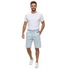 Bermuda Jeans Masculina com Elástico e Cordão