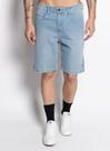 Bermuda jeans masculina element light blue denim azul claro e501a0037