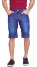 Bermuda Jeans Masculina Manchada Tradicional Com Elastano Bermuda Jeans Masculina Manchada Tradicional Com Elastano
