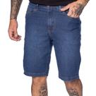 Bermuda Jeans Masculina Max Denim Reta Azul