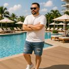 Bermuda JEANS MASCULINA RASGADA Plus Size Grande Tamanho 44 46 48 Reforçada 1102 Bermuda JEANS MASCULINA RASGADA Plus Size Grande Tamanho 44 46 48 Reforçada 1102