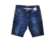 Bermuda Jeans Masculina Slim Fit com Elastano -Jeans Grosso Premium Toque Amaciado - Rock Soda